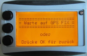 Laptimer - GPS fix