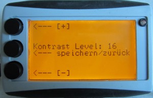 Laptimer - Kontrast Level