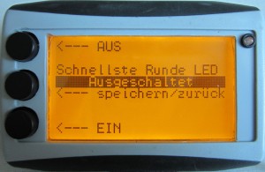 Laptimer - Schnellste Runde LED